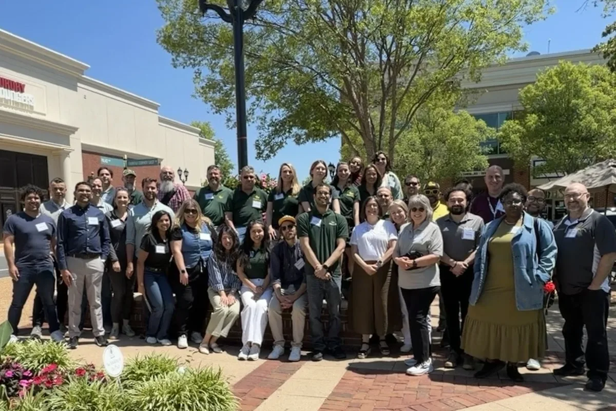 Photo of the Auxiliary and Business Services team during their annual retreat.