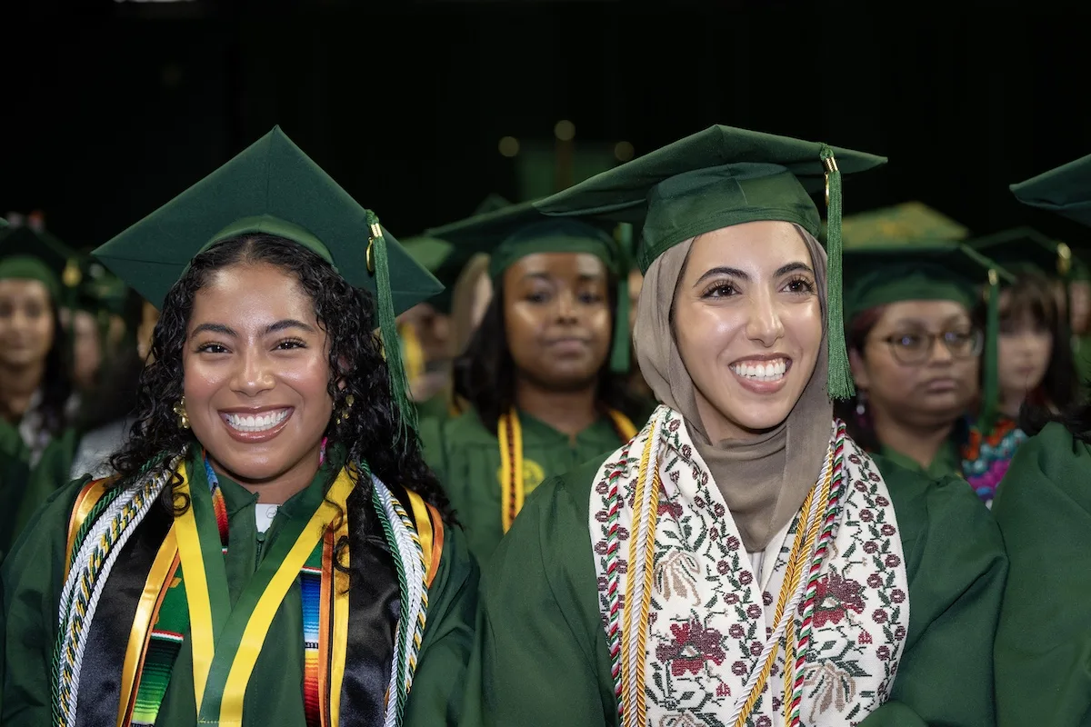 College of Humanities and Social Sciences,   College of Science, and the    Jimmy and Rosalynn Carter School for Peace and Conflict Resolution  winter degree celebration.