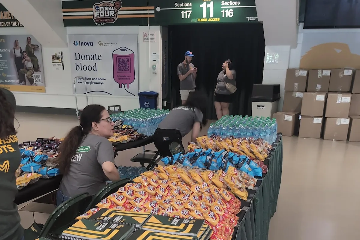 ABS provided snacks and information guides for all incoming students.