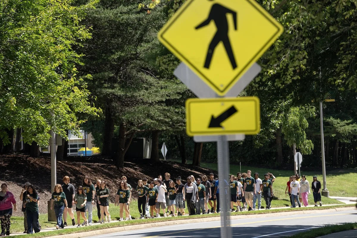 Parking and RSR ensures traffic and pedestrian safety during the convocation event.