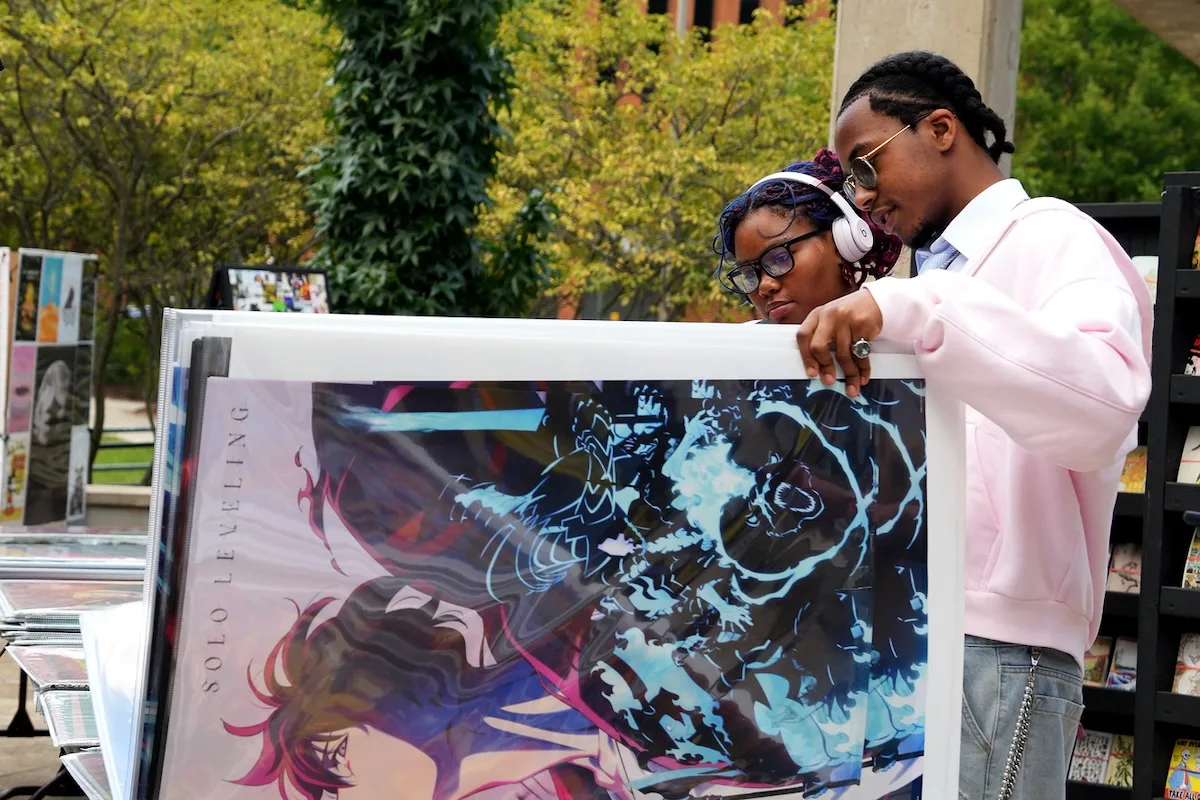 Student Centers hosted an annual poster sale for students for an opportunity to customize their living space