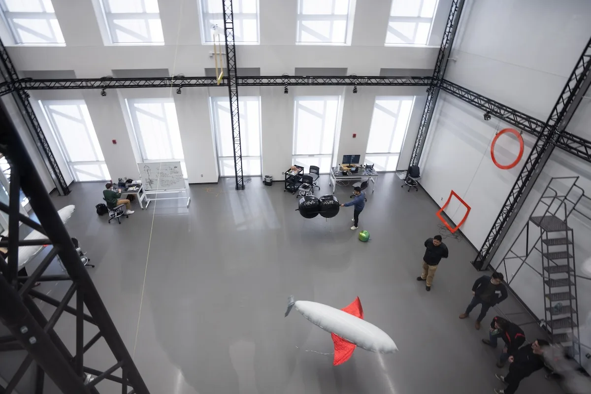 Robotic Lab at the Life Sciences and Engineering building on the Science and Technology Campus.