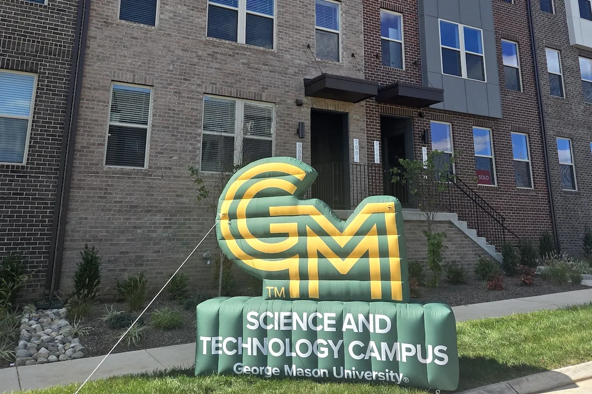 Photo of condominiums in the Innovation Town Center, adjacent to the SciTech Campus.