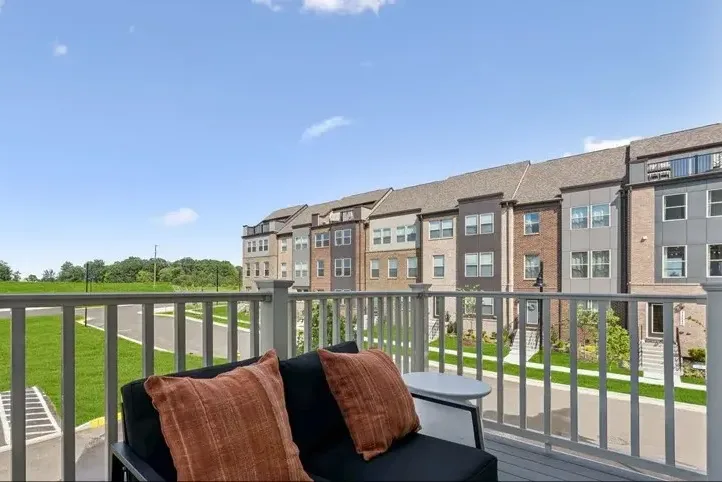 Balcony and deck options are available.