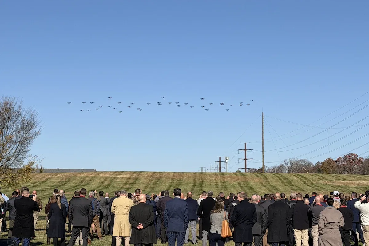 Live drone demonstration